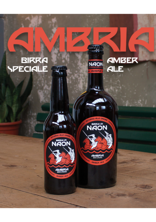 Birra Ambria da 300cl o da 750cl del Birrificio Pordenonese Naon