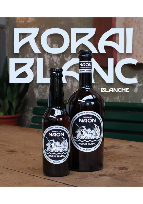 Birra Rorai Blanc da 300cl o da 750cl del Birrificio Pordenonese Naon